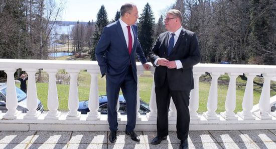 "الرقابة على التسلح" على قمة مناقشات لقاء وزير خارجية فنلندا مع نظيرة الروسي 