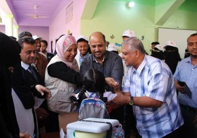 تطعيم أكثر من 178 ألف طفل ضد الحصبة خلال 3 أيام في ساحل حضرموت