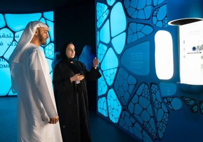 بن زايد يزور متحف المستقبل ضمن فعاليات قمة الحكومات العالمية
