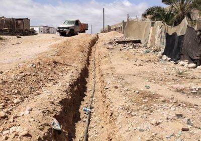 مشروع لمد مياه الشرب النظيفة إلى مناطق سيحوت والمسيلة بالمهرة