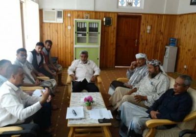 بروتوكول تعاون بين هيئة المساحة الجيولوجية ومديرية الديس الشرقية بحضرموت