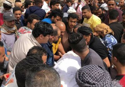 تشييع مهيب لجثمان المناضل الجنوبي قاسم الحوثري (صور)