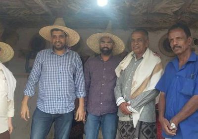 وصول أول وفد أجنبي لزيارة القرية التراثية النموذجية في ساه بحضرموت