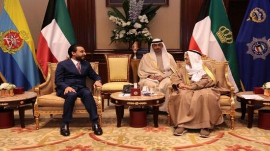 رئيس البرلمان العراقي يبحث مع أمير الكويت سبل تنمية العراق