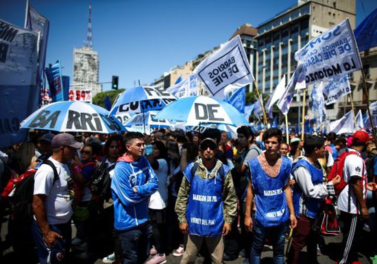 مظاهرات تجتاح العاصمة الأرجنتينية احتجاجا على ارتفاع الأسعار