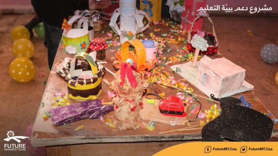 تنظيم أنشطة دعم نفسي في مدرسة بالرقة السورية.. (صور)