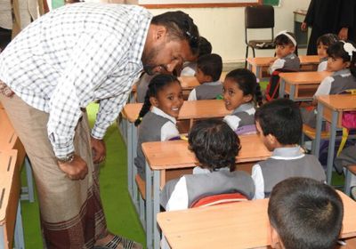 مديرية سيئون تدشن مشروع ترميم روضة الطفل بتاربه