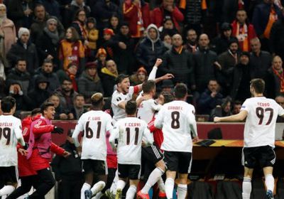 بنفيكا يصعق جالطة سراي التركي في الدوري الأوروبي