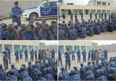 بمحاضرات توعية.. أمن الشحر يطًور أساليب تعامله مع مسرح الجريمة