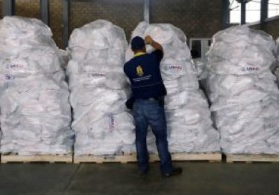 أمريكا ترسل 200 طن من المساعدات الإنسانية إلى فنزويلا