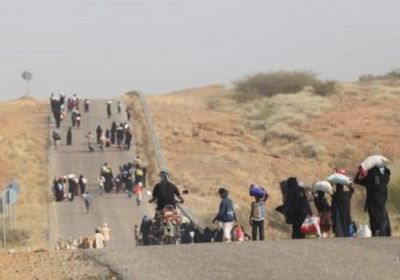 موجة نزوح جديدة في قرى حجة بسبب قصف الحوثيين