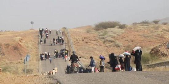 موجة نزوح جديدة في قرى حجة بسبب قصف الحوثيين