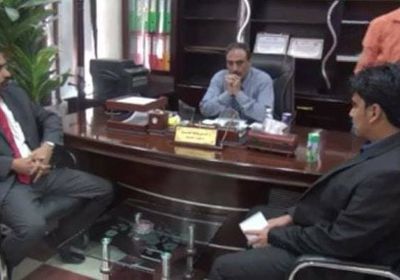 محلي شبوة يناقش أوضاع ونشاط فرع هيئة التأمينات والمعاشات (صور)