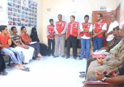 الهلال الأحمر اليمني ينظم الدورة التنشيطية الثالثة في مجال الإسعافات الأولية بحضرموت (صور)