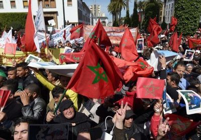 مسيرة حاشدة بالمغرب للمطالبة بحقوق العمال