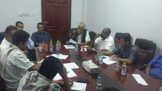 انعقاد الاجتماع الأول للجنة تحديد معالم حقول الآبار بحضرموت