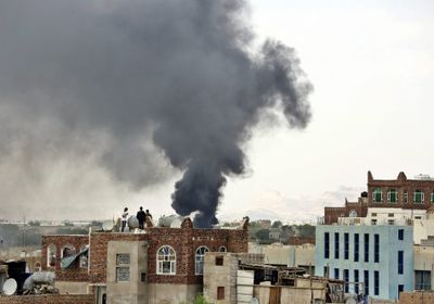 مقاتلات التحالف العربي تدك مواقع حوثية في صنعاء