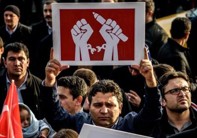 بالأرقام.. إحصائية انتهاكات أردوغان ضد الصحافة خلال 2018