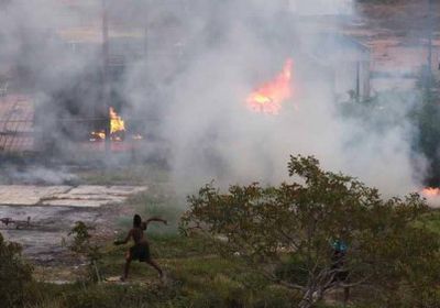"بومبيو" يدين أعمال عنف عصابات "مادورو" بفنزويلا