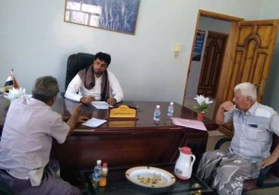 مسح ميداني لمواقع تكاثر الجراد في المهرة