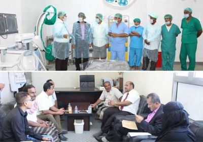 افتتاح مشروعات صحية جديدة في مستشفى غيل باوزير والشحر بحضرموت