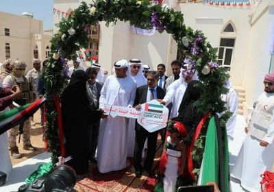 تدشين تسليم مدينة خليفة السكنية بالمكلا لمتضرري إعصار 2008م (صور)