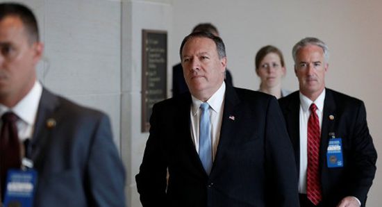 "بومبيو": وزير خارجية إيران المستقيل وجه للمافيا الدينية