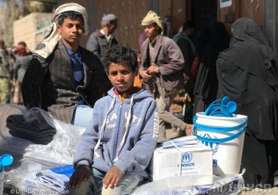 مفوضية اللاجئين: المساعدات شريان الحياة الوحيد لملايين اليمنيين