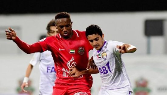 شباب أهلي دبي يفوز على العين 2-0 في الدوري الإماراتي