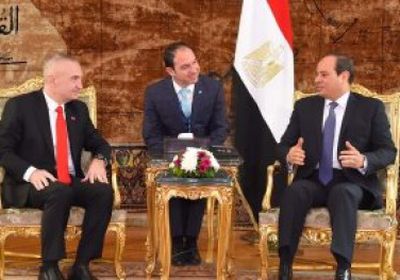 رئيس ألبانيا: مصر تنطلق بخطى ثابتة نحو المستقبل 