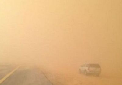 تنبيهات بموجة غبارية على حضرموت ومأرب وصعدة والبيضاء&nbsp;