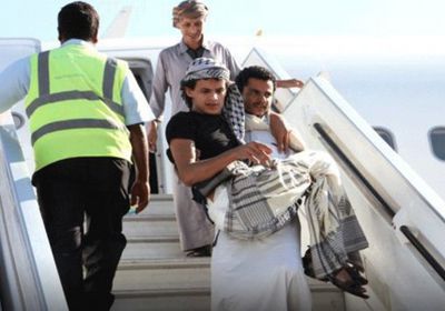 نقل 22 مصاباً إلى مصر لتلقي العلاج اللازم
