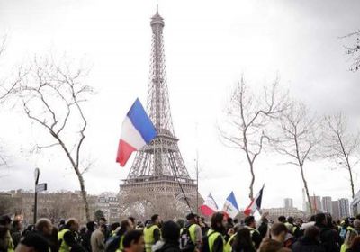 تراجع عدد "السترات الصفراء" إلى 4000 فرنسي في أسبوعها الـ 16