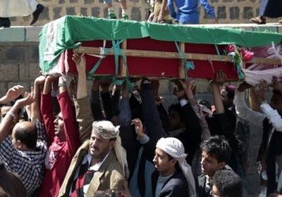 جنازات يومية بعمران لمقاتلي الحوثي في حجور 