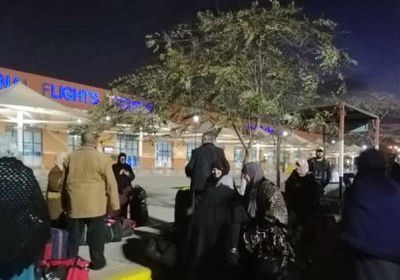 مطار القاهرة يستقبل أول أفواج المعتمرين الفلسطينيين القادمين من غزة