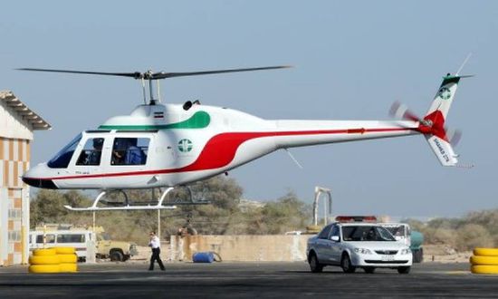 مقتل 5 أشخاص في تحطم مروحية جنوبي إيران