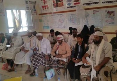 تفاصيل اجتماع "القرنعة" مع  25 خطيب ومرشد بمديريتي نصاب وحطيب (صور)