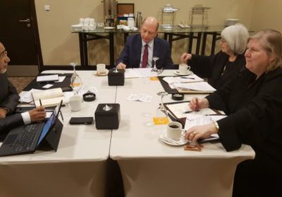 زمام يبحث مع وكالة التنمية الأمريكية مشروع البناء المؤسسي للبنك المركزي