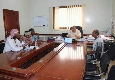 اجتماع بين مدير عام المكلا وقيادة المجلس الانتقالي بالمديرية