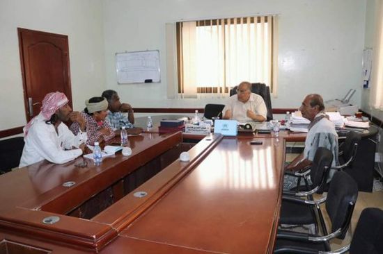 اجتماع بين مدير عام المكلا وقيادة المجلس الانتقالي بالمديرية
