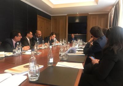 الزبيدي يعقد اجتماعاً مع المنظمات الدولية الغير حكومية في لندن