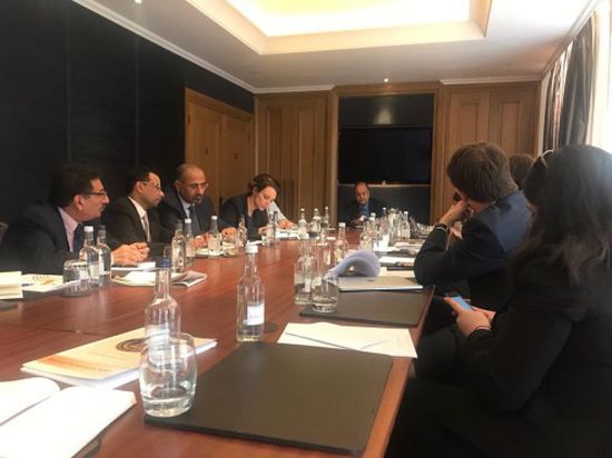 الزبيدي يعقد اجتماعاً مع المنظمات الدولية الغير حكومية في لندن