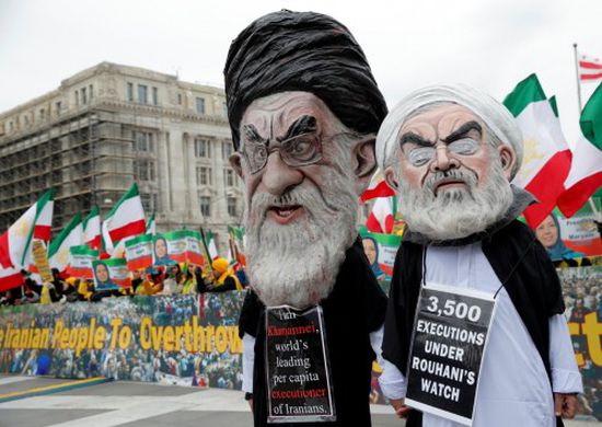 مظاهرات معارضة للنظام الإيراني بواشنطن للمطالبة بـ" التغيير "