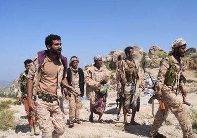 قوات الجيش تضيق الخناق على مليشيا الحوثي برازح