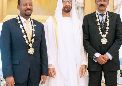 بن بريك يشيد بدور الإمارات في عودة العلاقة بين إثيوبيا وإرتريا