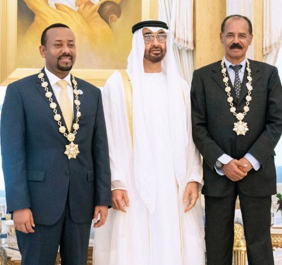 بن بريك يشيد بدور الإمارات في عودة العلاقة بين إثيوبيا وإرتريا