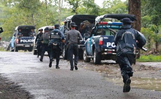 مقتل 9 شرطيين في هجوم مسلح بميانمار