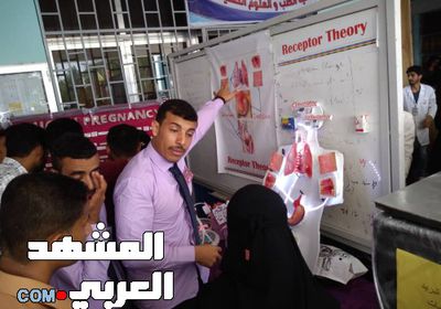 مشاركة متميزة لطلاب " صيدلة عدن " في أسبوع الطالب الجامعي الـ21 (صور)