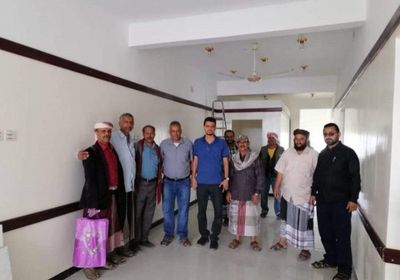 الهلال الإماراتي يتسلم عمل الصيانة بمركز الزهراء في يافع