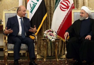 الرئيس العراقي لـ"روحاني": لا نريد أن تكون بلادنا ساحة للصراع